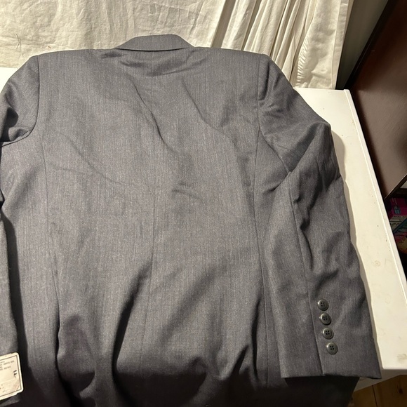 Austin Reed gray wool blazer , lined & button front size 10 NWT - Picture 5 of 6